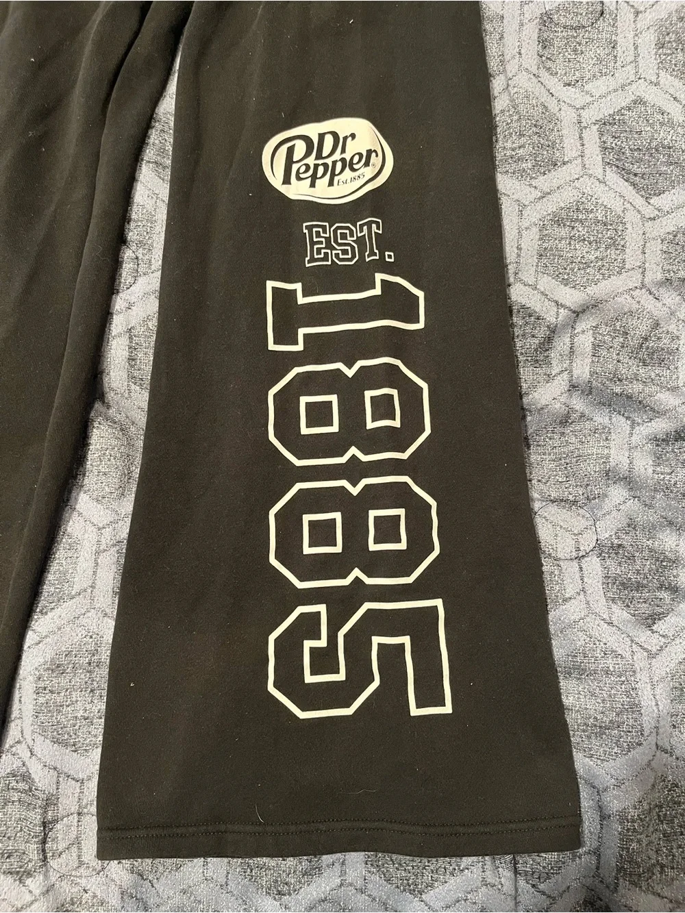 Dr Pepper Black Graphic Sweatpants - Men’s Joggers